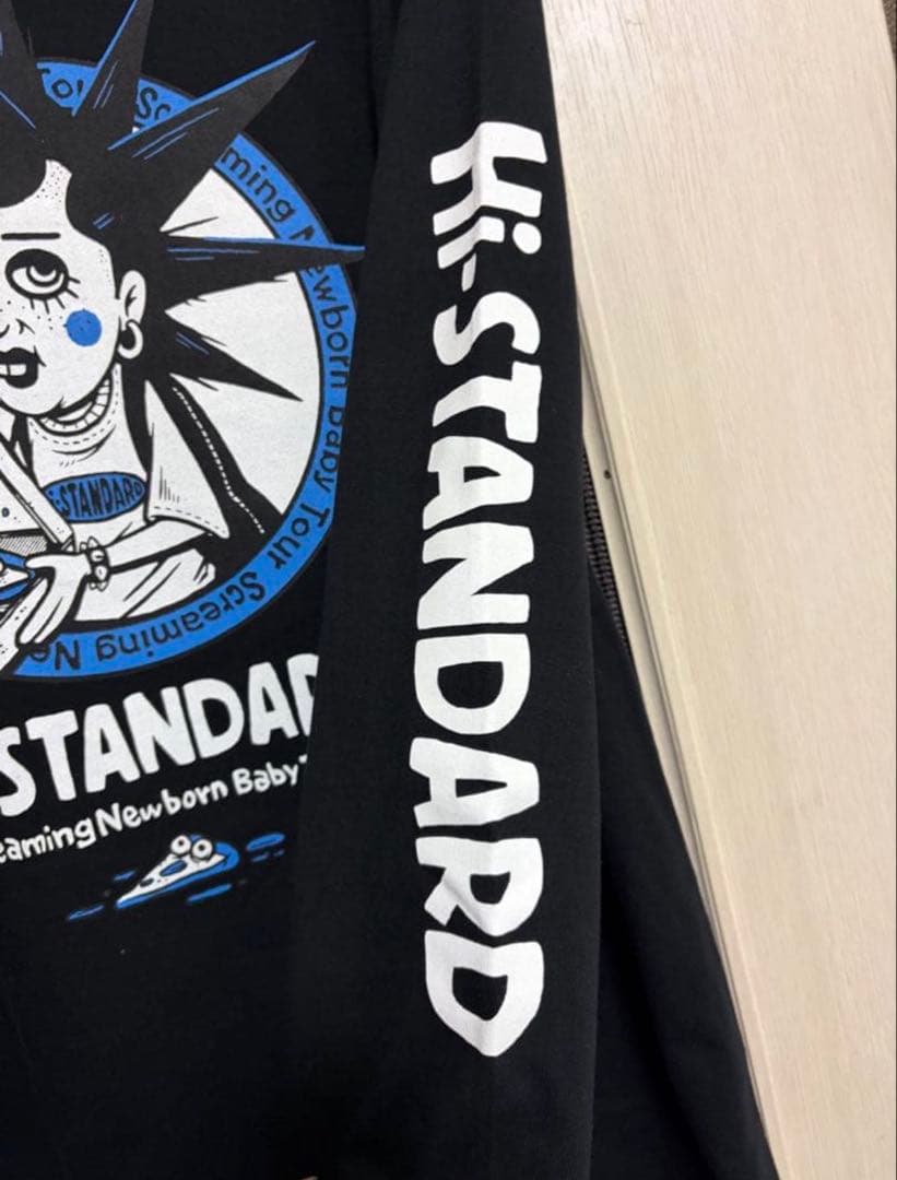 Hi-STANDARD ロングスリーブTシャツ 黒