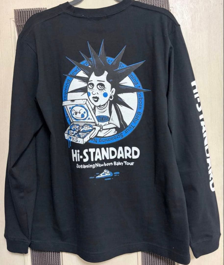 Hi-STANDARD ロングスリーブTシャツ 黒