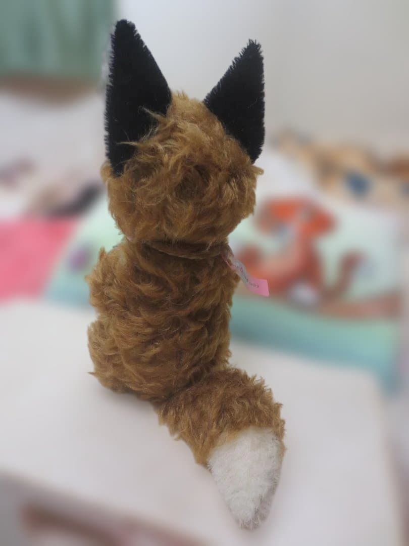 国内作家様　ハンドメイドぬいぐるみ キツネ　狐　30㎝　赤狐