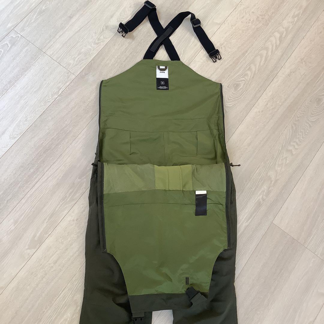 アナログ(BURTON)ANALOGビブパンツ　スノーボード　ウエアーS