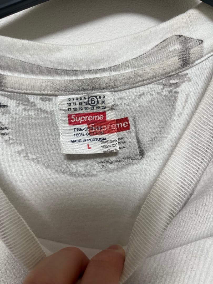 まっさん　Supreme MM6 Maison Margiela Tee