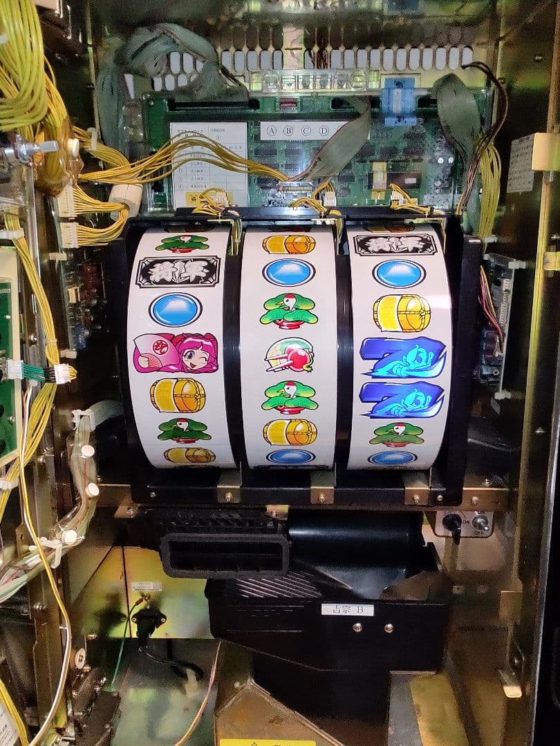初代　吉宗　オートプレイ機付　予備液晶ユニット付　越後屋パネル付