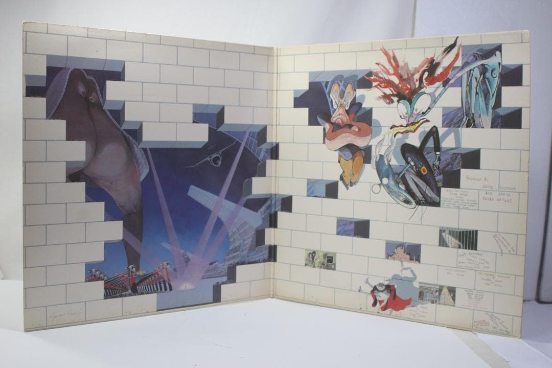英LP PINK FLOYD The Wall UK盤 Stereo ループあり