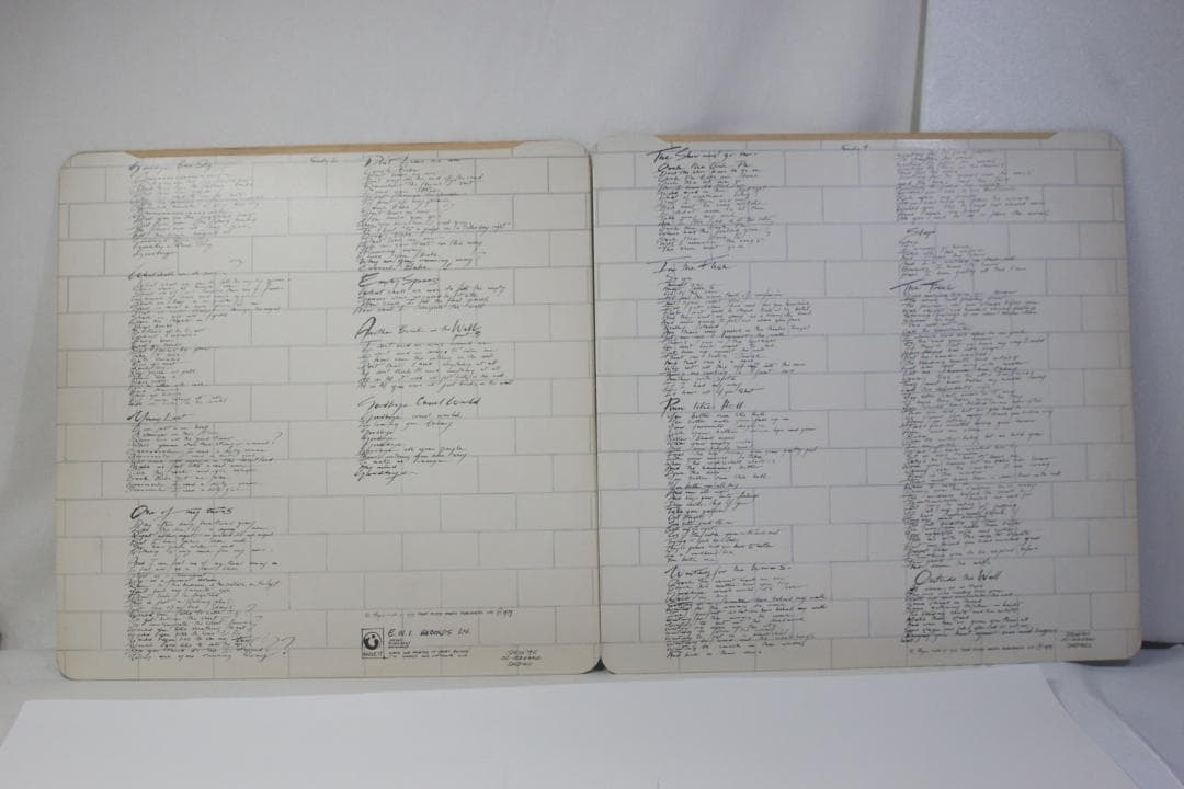 英LP PINK FLOYD The Wall UK盤 Stereo ループあり
