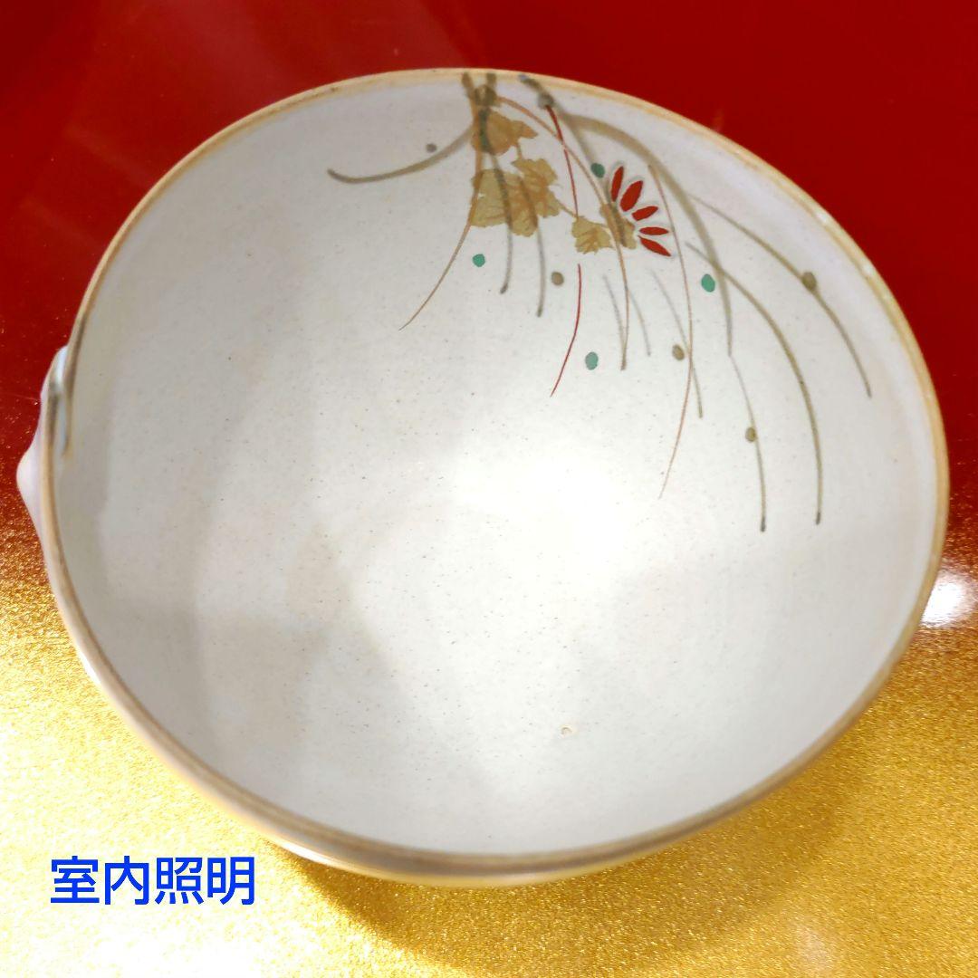 新品　京焼清水焼　雲楽窯　斎藤雲楽　菊割大皿小皿　綴じ目小鉢　11点