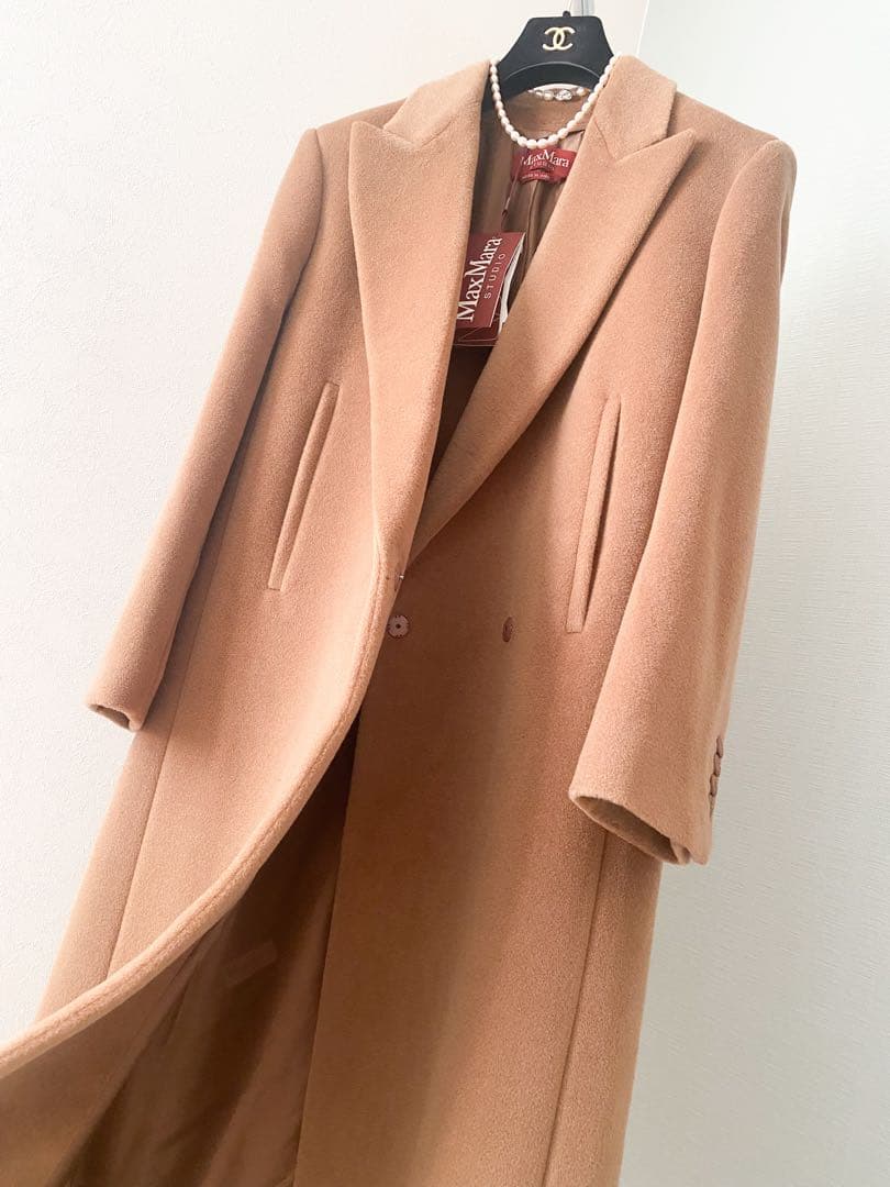 ★新品未使用★マックスマーラMaxMara Studio ロングコート★
