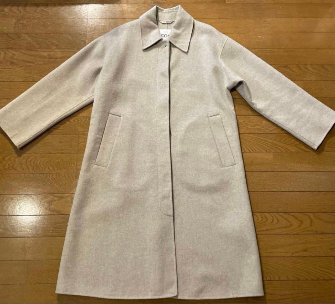 【断捨離価格！】 COS ウールロングコートEUR S