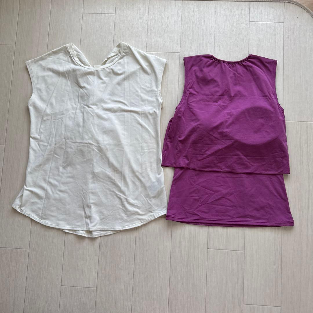 【美品】Chacott ヨガトップス Mサイズ　２枚セット