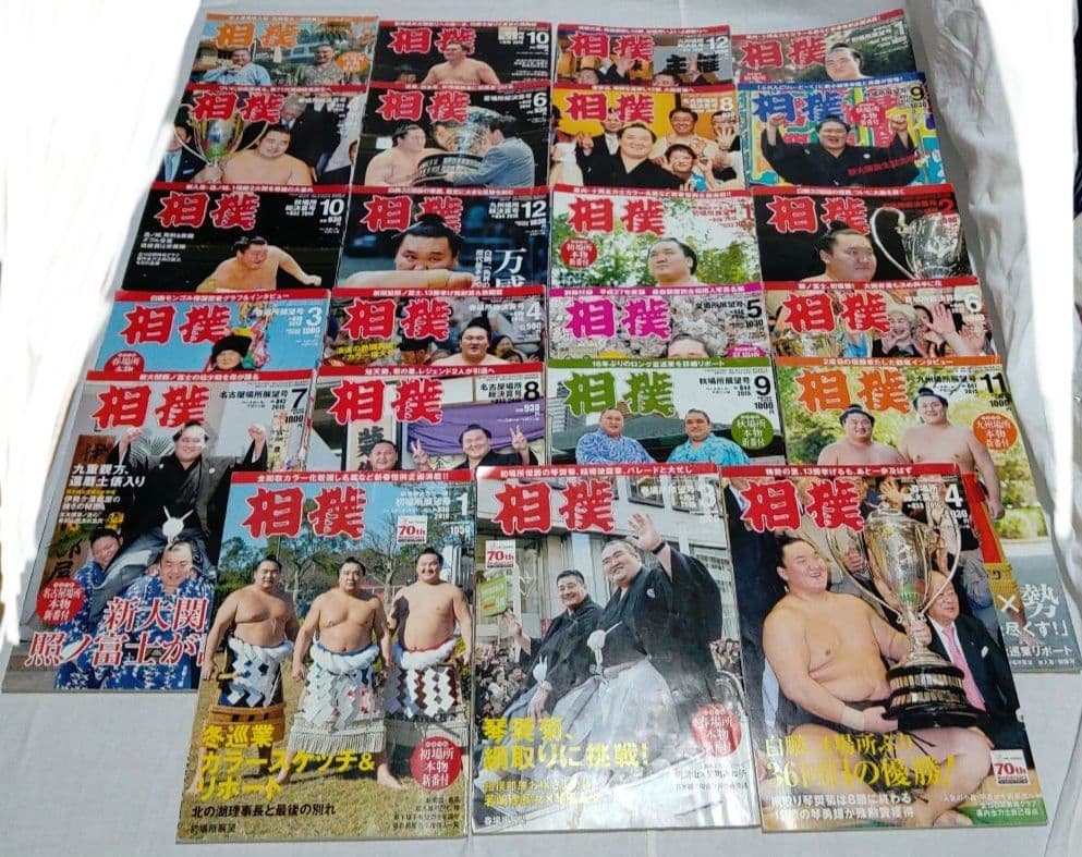 相撲　雑誌　57冊まとめ売り　平成