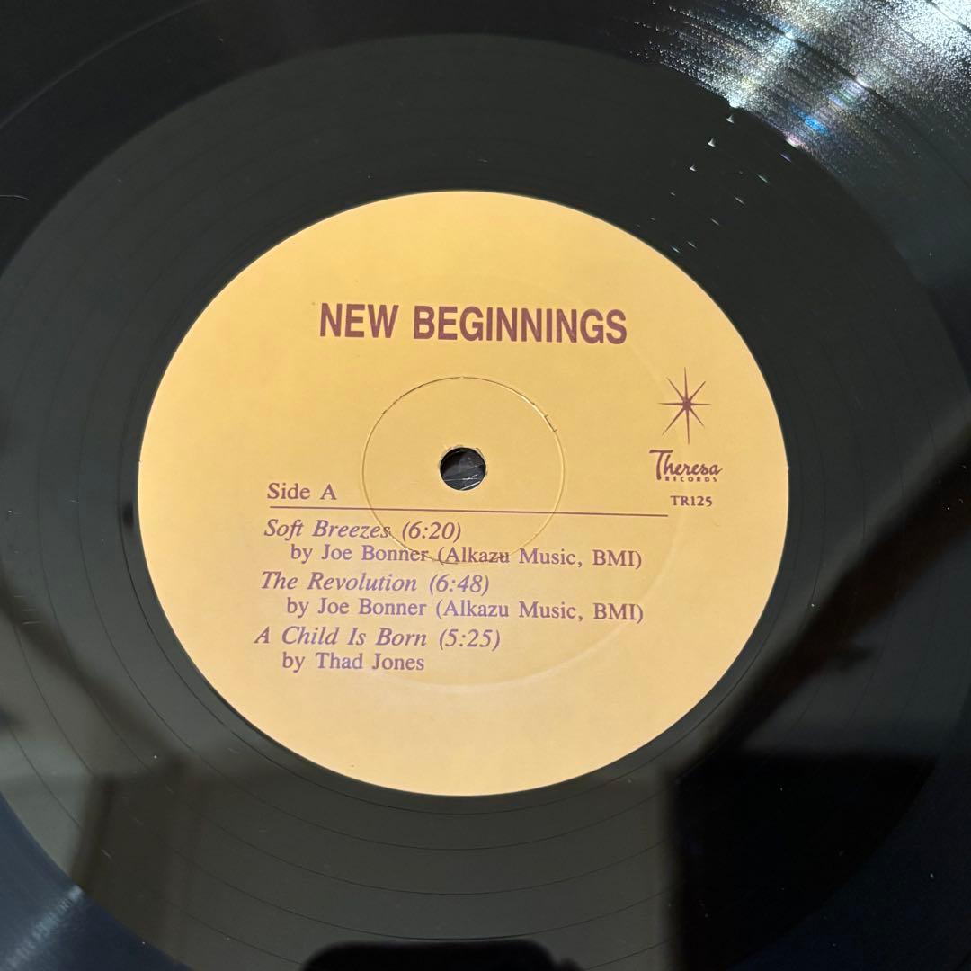 レコード Joe Bonner New Beginnings レアグルーヴ LP