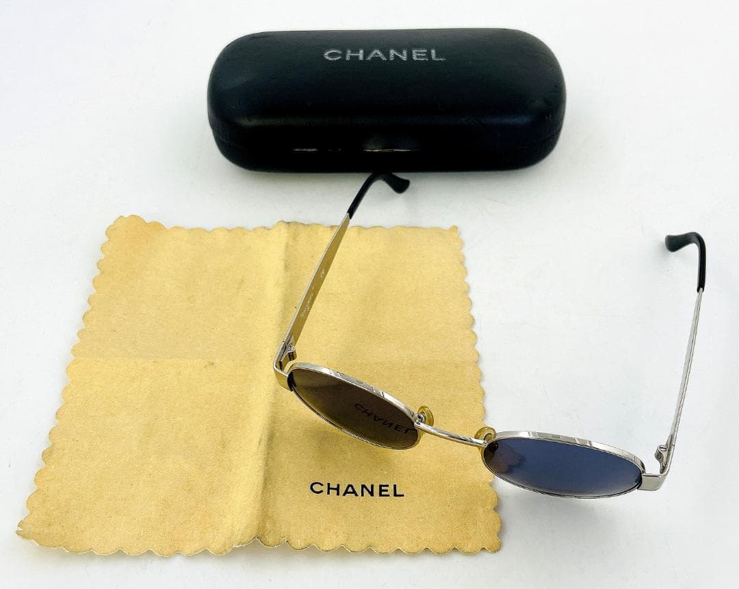 CHANEL サングラス ラウンドメタルフレーム 06933 45002