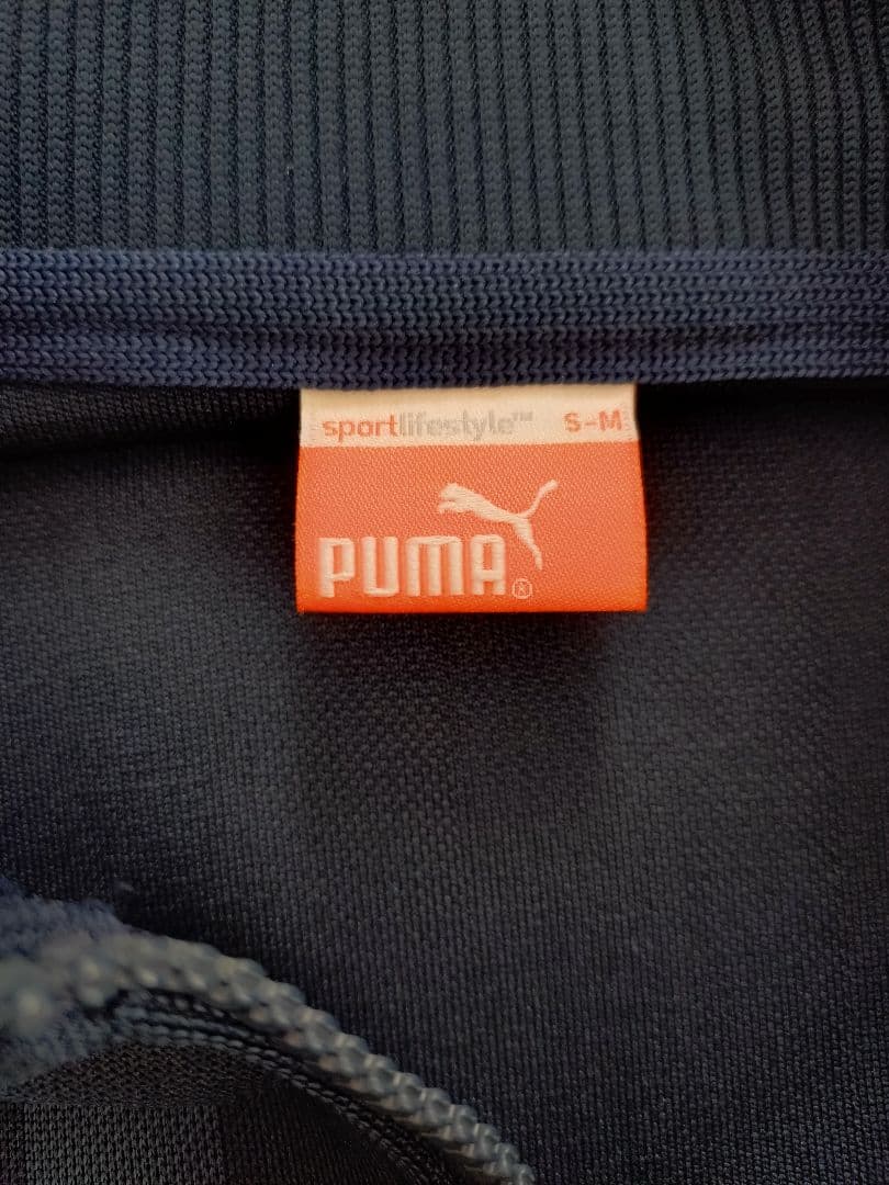 超美品 PUMA ジャージ上下セット ネイビー/オレンジ Mサイズ レア