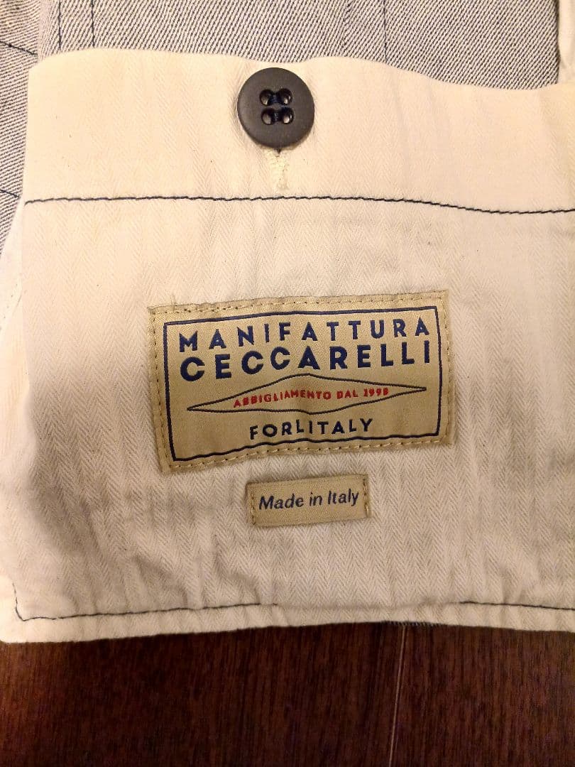MANIFATTURA CECCARELLI デニムベスト イタリア製