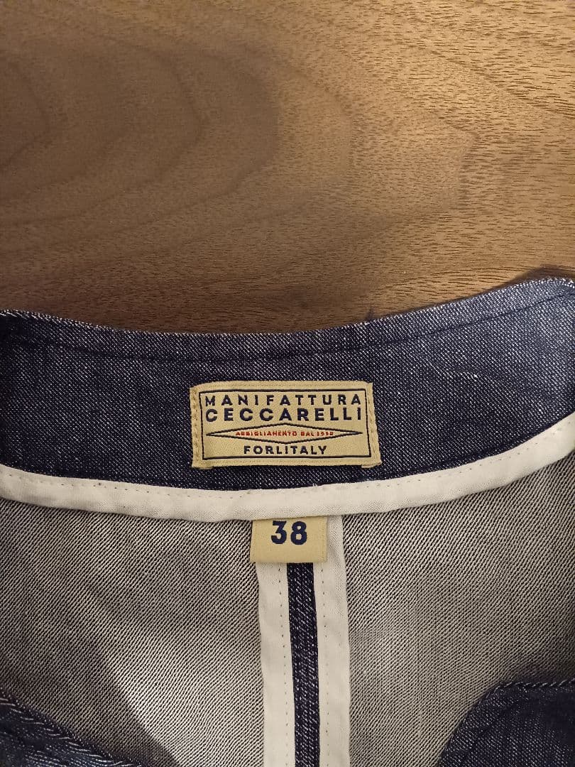 MANIFATTURA CECCARELLI デニムベスト イタリア製