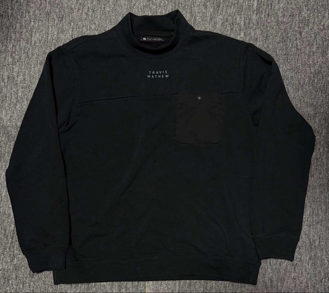 TRAVIS MATHEW トラビスマシュー モックネック スウェットトレーナー