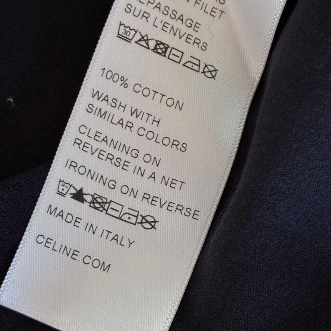 CELINE 半袖Tシャツ　ブラック　Sサイズ