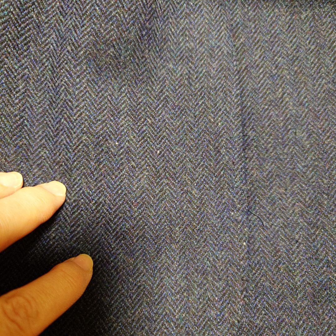 ISAIA イザイア ジャケット 46 ネイビー ツィード