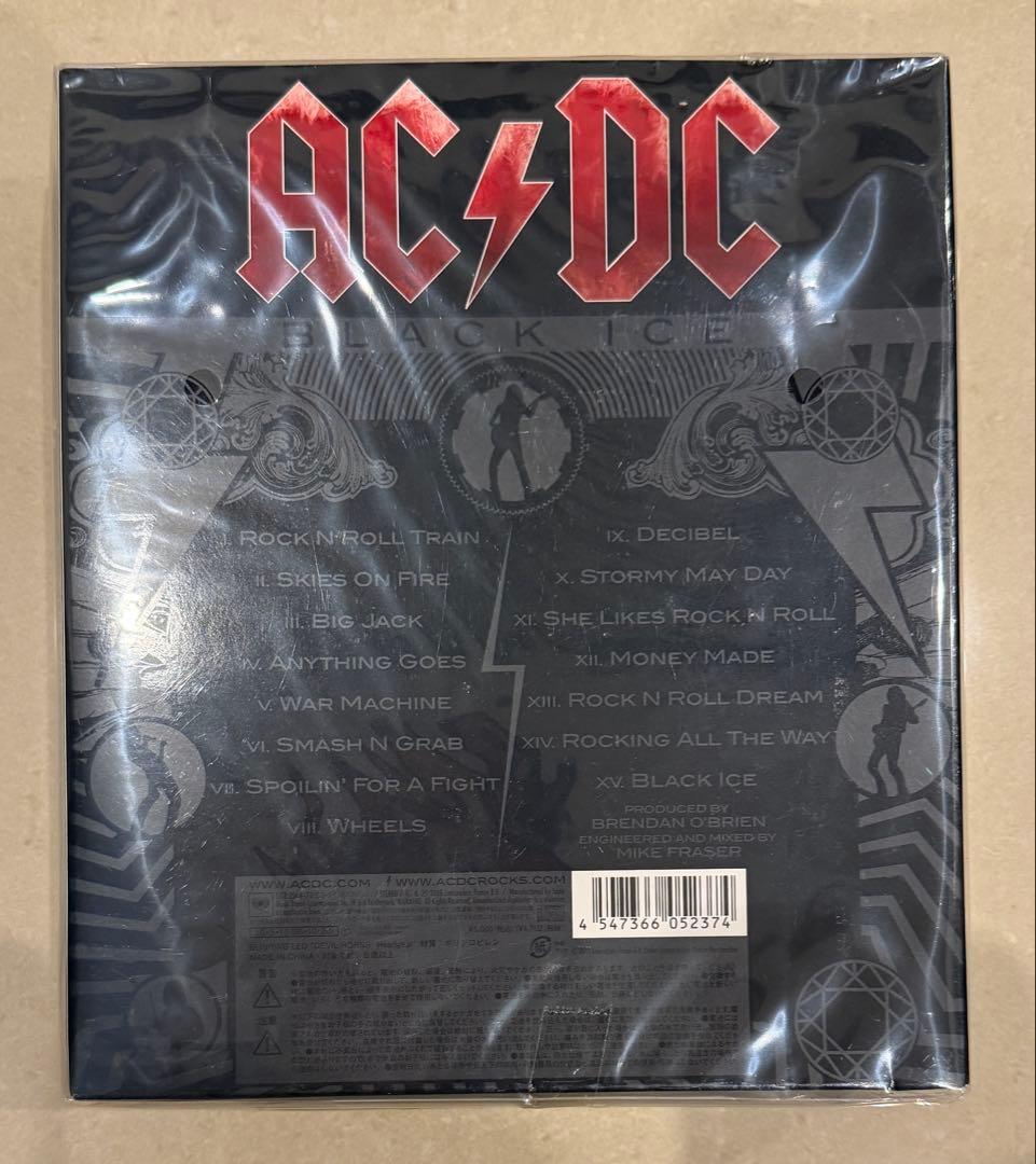 未開封 AC/DC 悪魔の氷 光る角付き 来日記念 SPECAL EDITION
