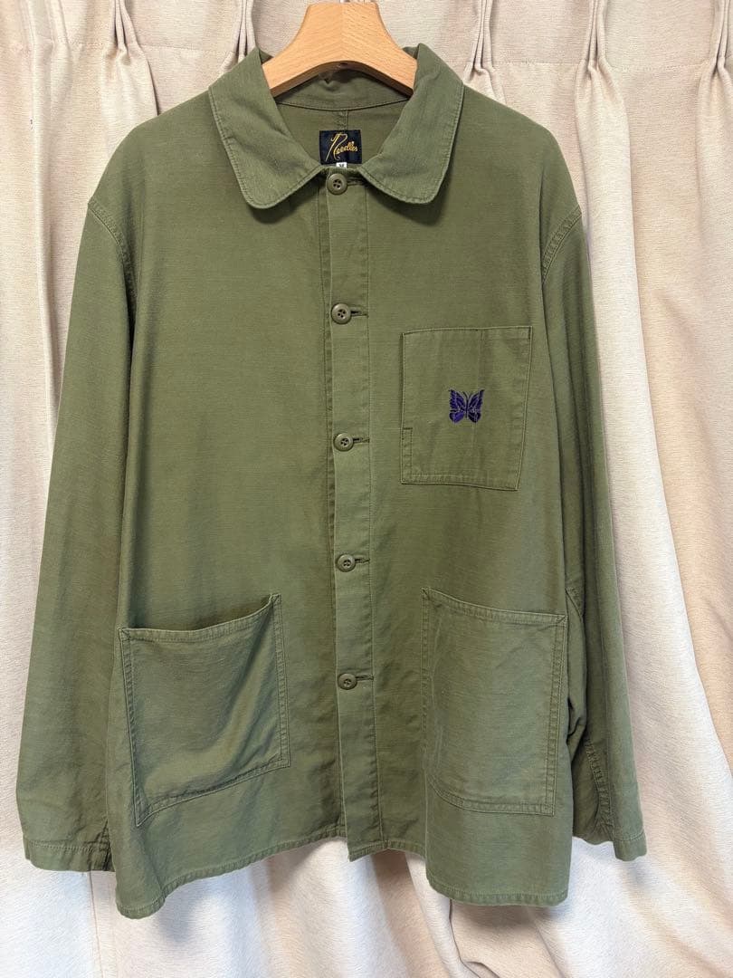 NEEDLES COVERALL - REVERSED SATEEN mサイズ