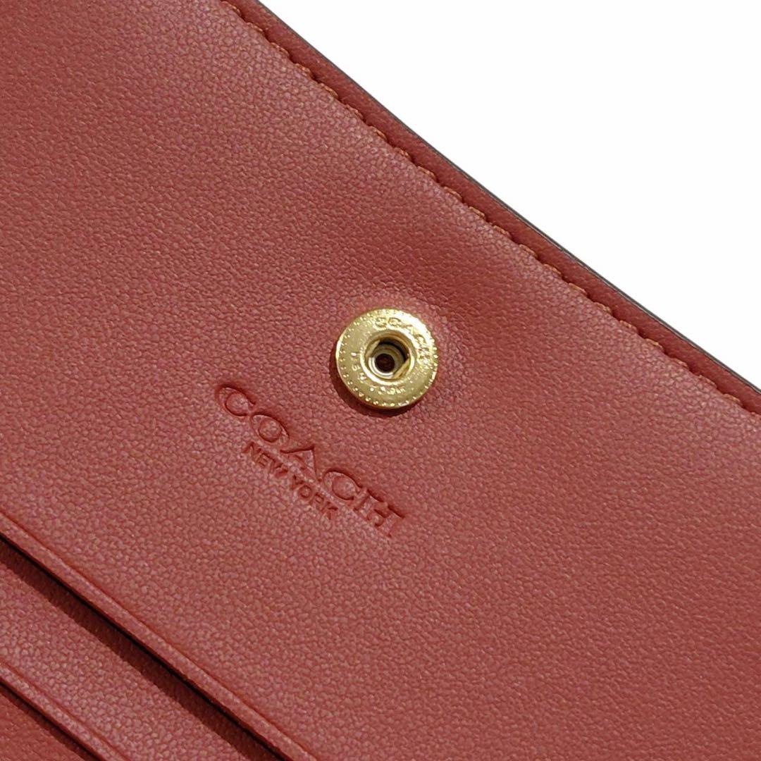 未使用　COACH ダンシング キトゥン 財布 コンパクト　CC922 猫