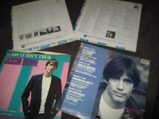 jackson browne (RARE!!7\"シングル5枚セット送料込み）