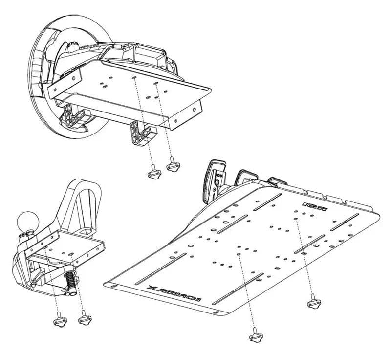 IONRAX ハンドルコントローラースタンド RS1