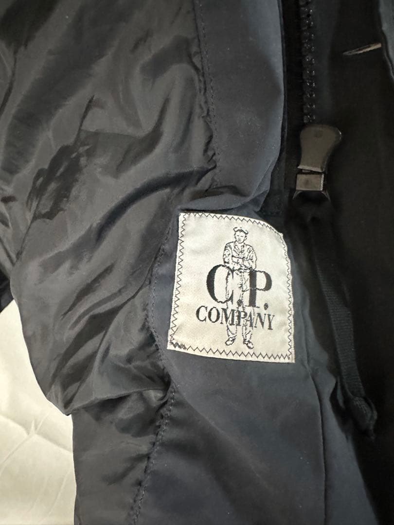 C.P companyダークグレー モッズコート フード付き(ライナー付き)