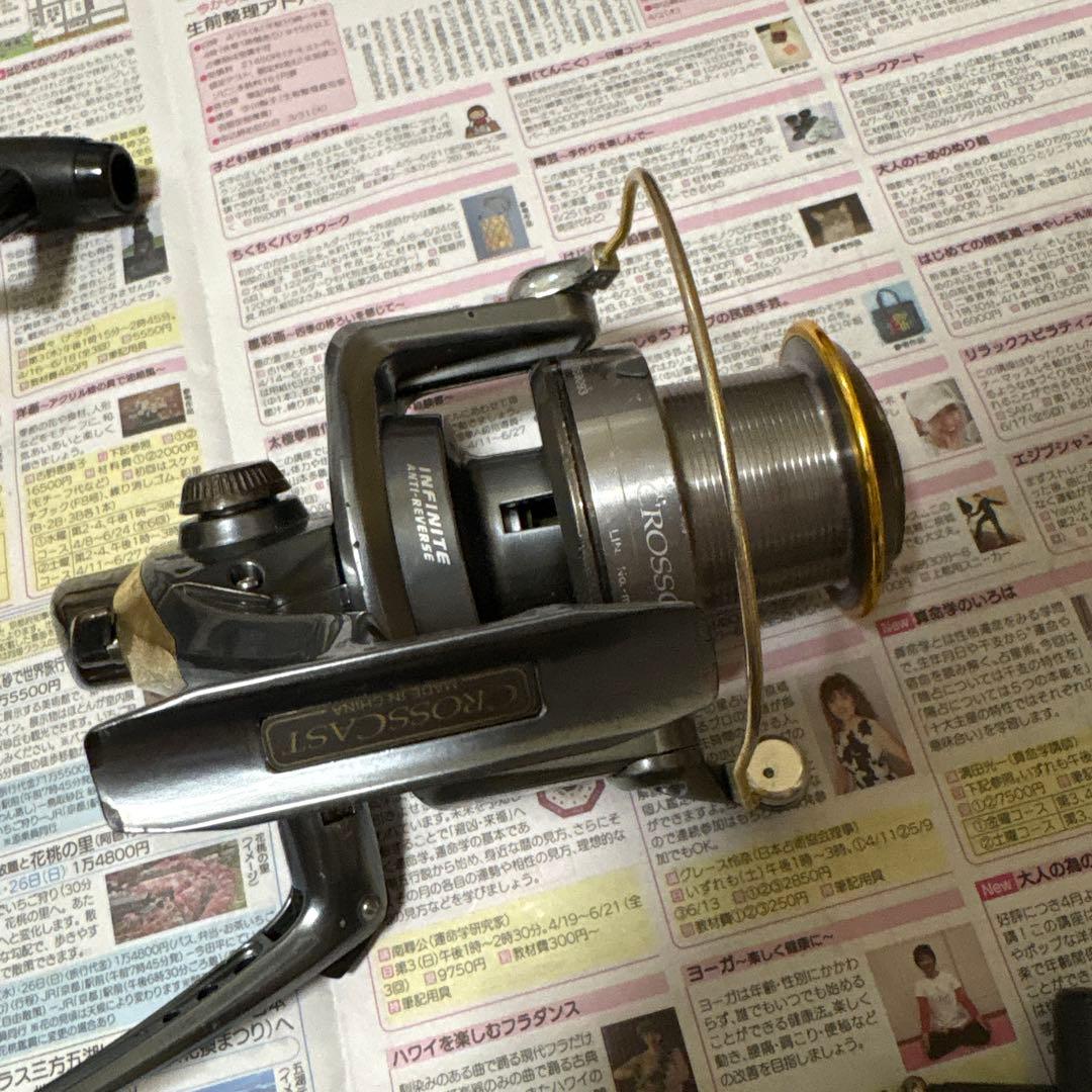 スピニングリール　ベイトリール　シマノ　ダイワ