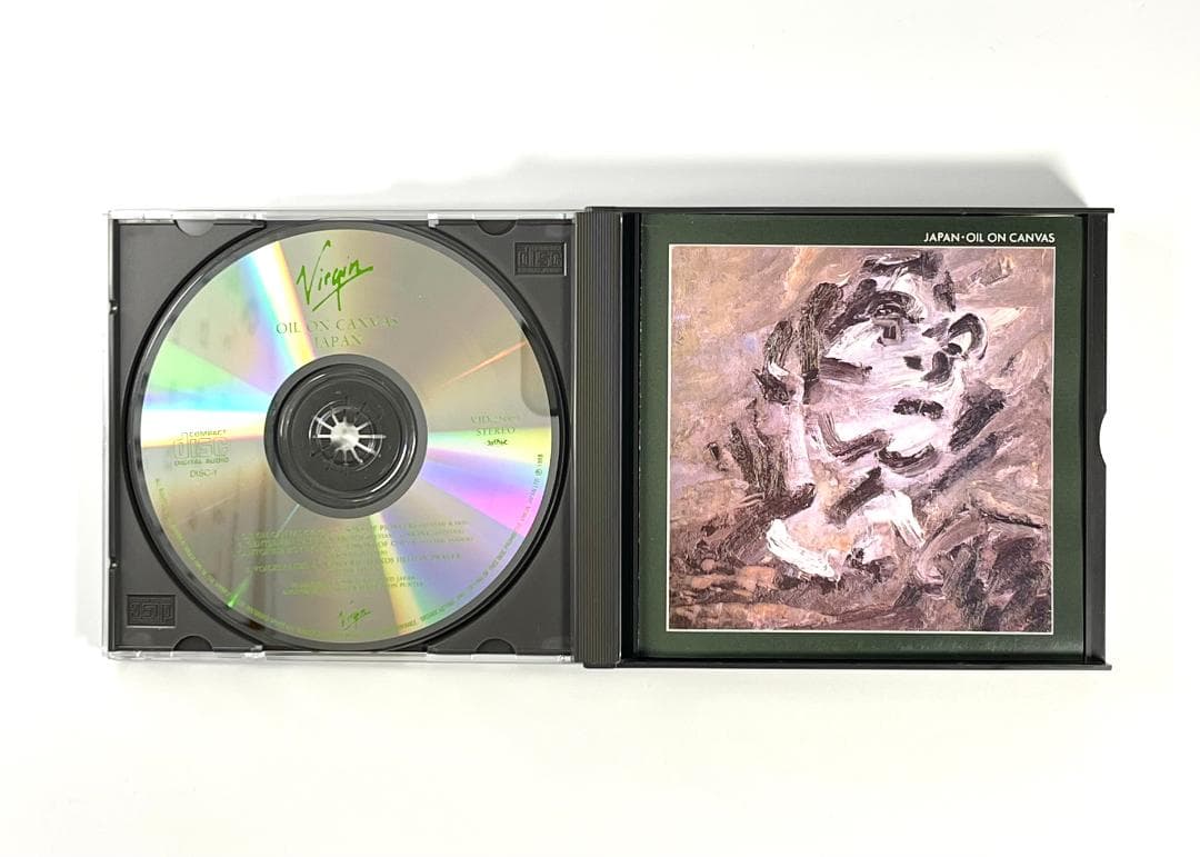 ♪ JAPAN『OIL ON CANVAS』2枚組・旧規格・国内盤・帯付き