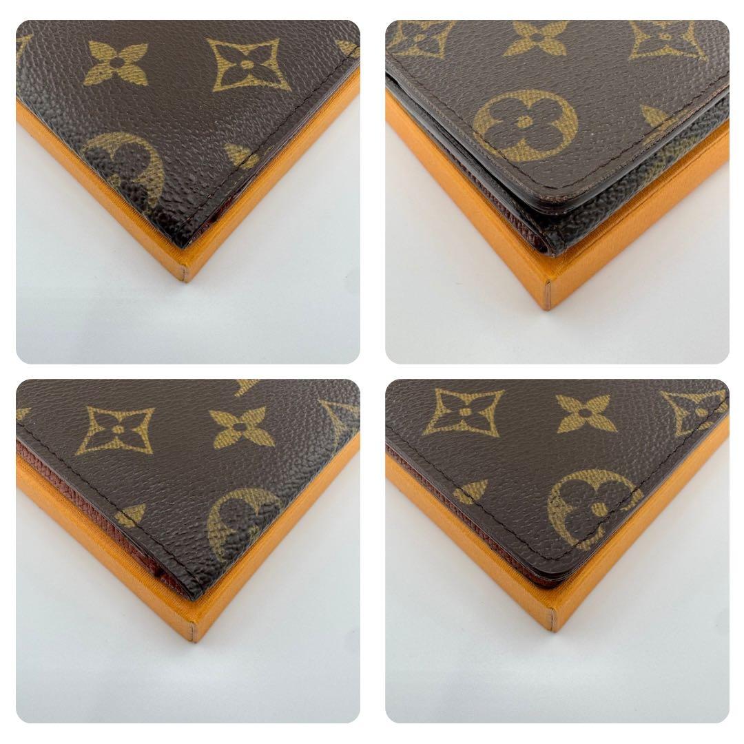 極美品 ルイヴィトン ポルト2カルト ヴェルティカル モノグラム カードケース