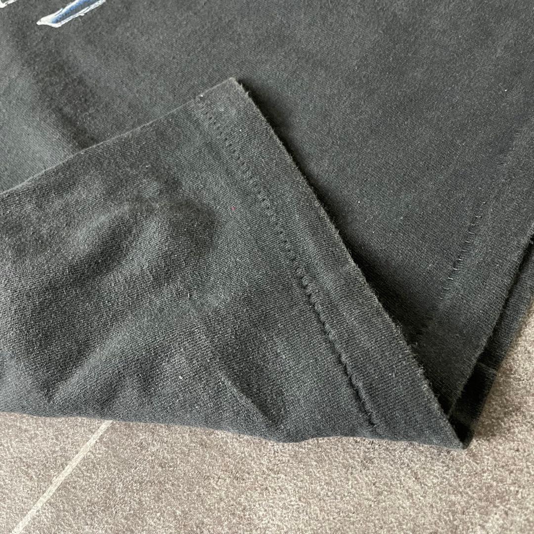 llica メタリカ S/S フェード Tシャツ 墨黒 XL