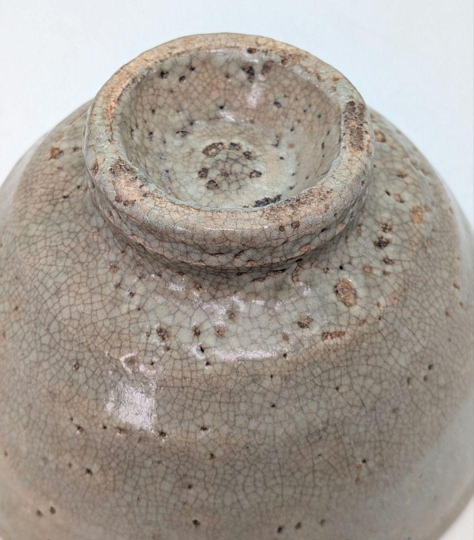 古い萩茶盌 用心箱 萩焼 抹茶碗 抹茶茶碗 茶道具 茶器 食器 梅花皮 古萩写
