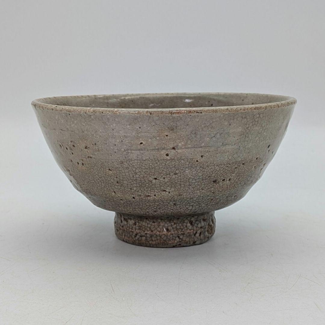 古い萩茶盌 用心箱 萩焼 抹茶碗 抹茶茶碗 茶道具 茶器 食器 梅花皮 古萩写