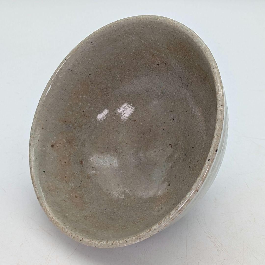 古い萩茶盌 用心箱 萩焼 抹茶碗 抹茶茶碗 茶道具 茶器 食器 梅花皮 古萩写