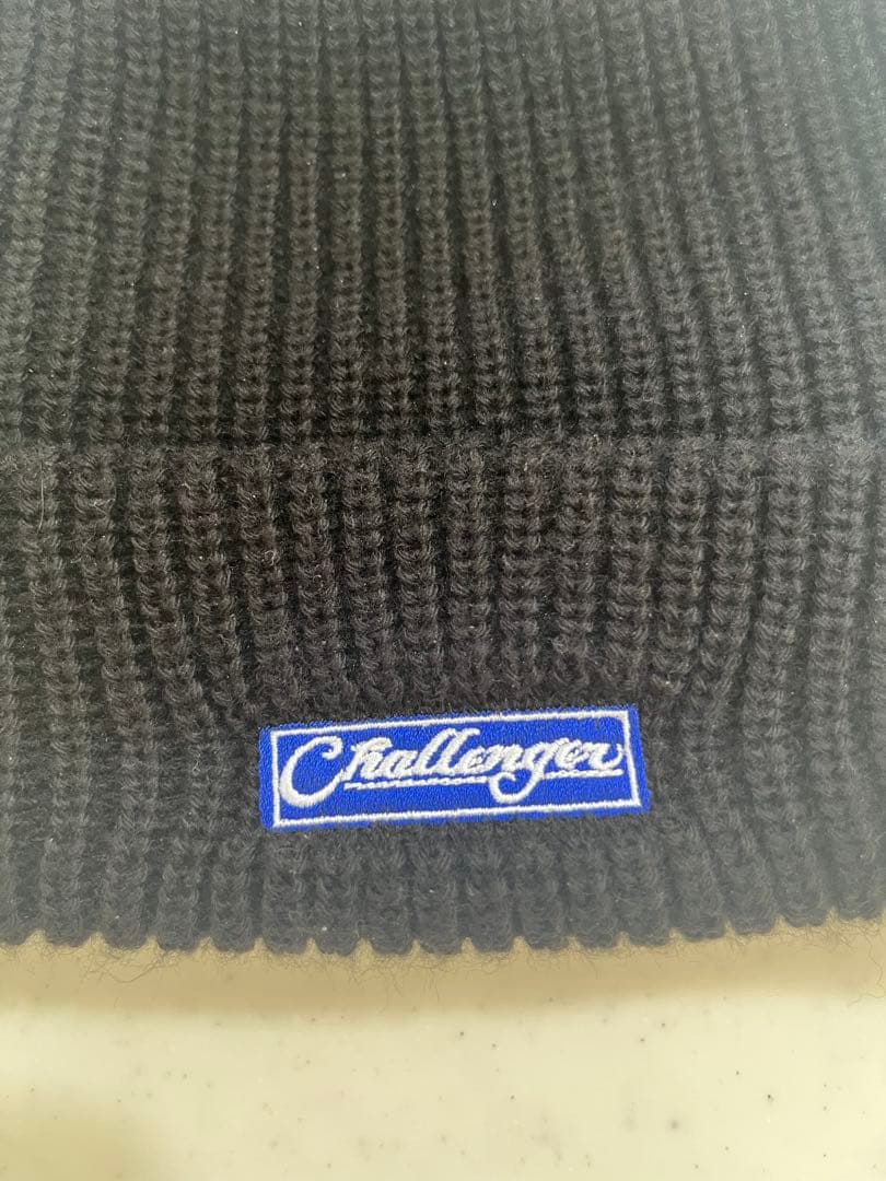 Challenger ニット帽 黒
