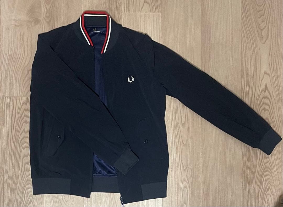 FRED PERRY ネイビー ジャンパー
