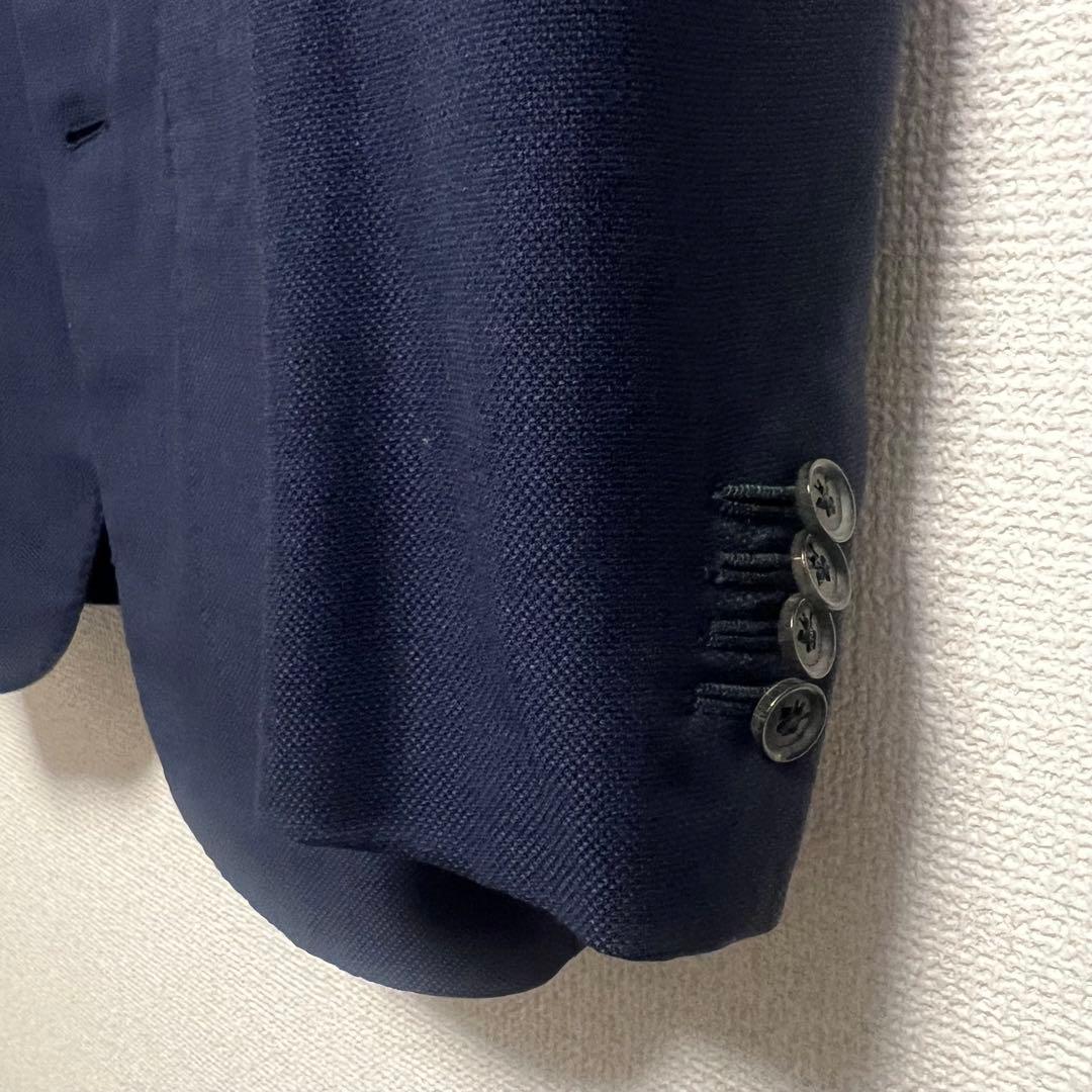 美品　イザイア　セイラー　ネイビーホップサック　スーパー130s サイズ44