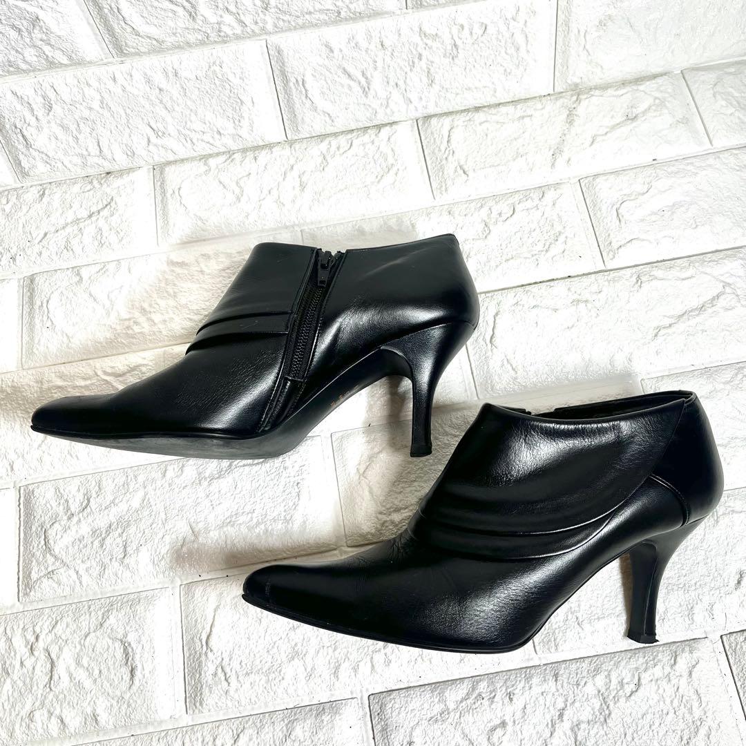 【美品】DIANA レザーブーツ ショートブーツ ブーティ