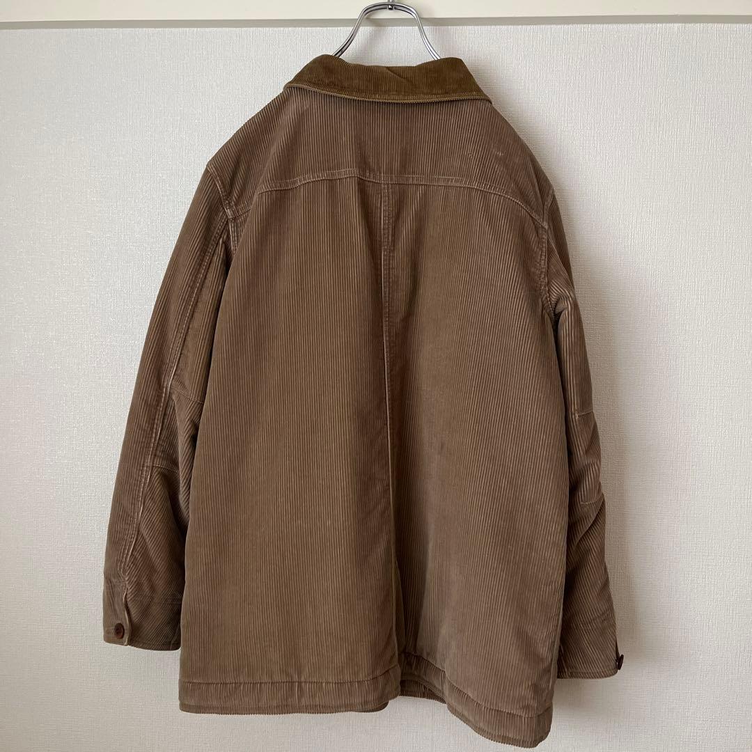 90s L.L.Bean 中綿 ハンティングジャケット 太畝コーデュロイ