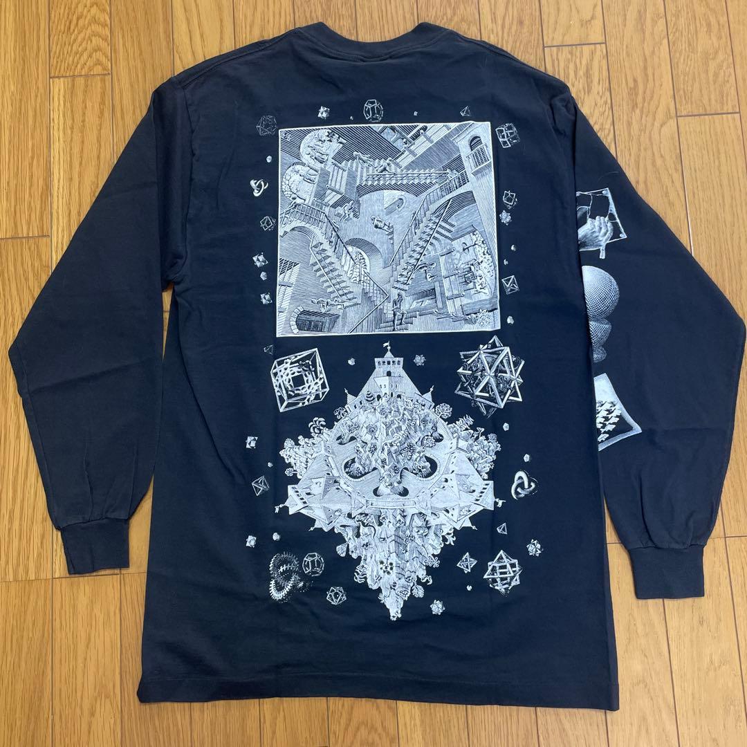 90s M.C.ESCHER(エッシャー) ロングスリーブTシャツ