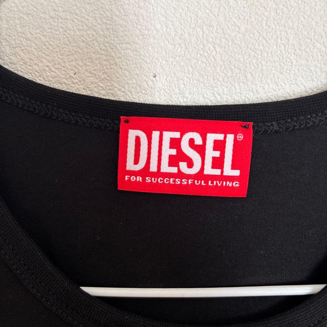 完売アイテム正規品 diesel ウィメンズ ロゴ Tシャツ