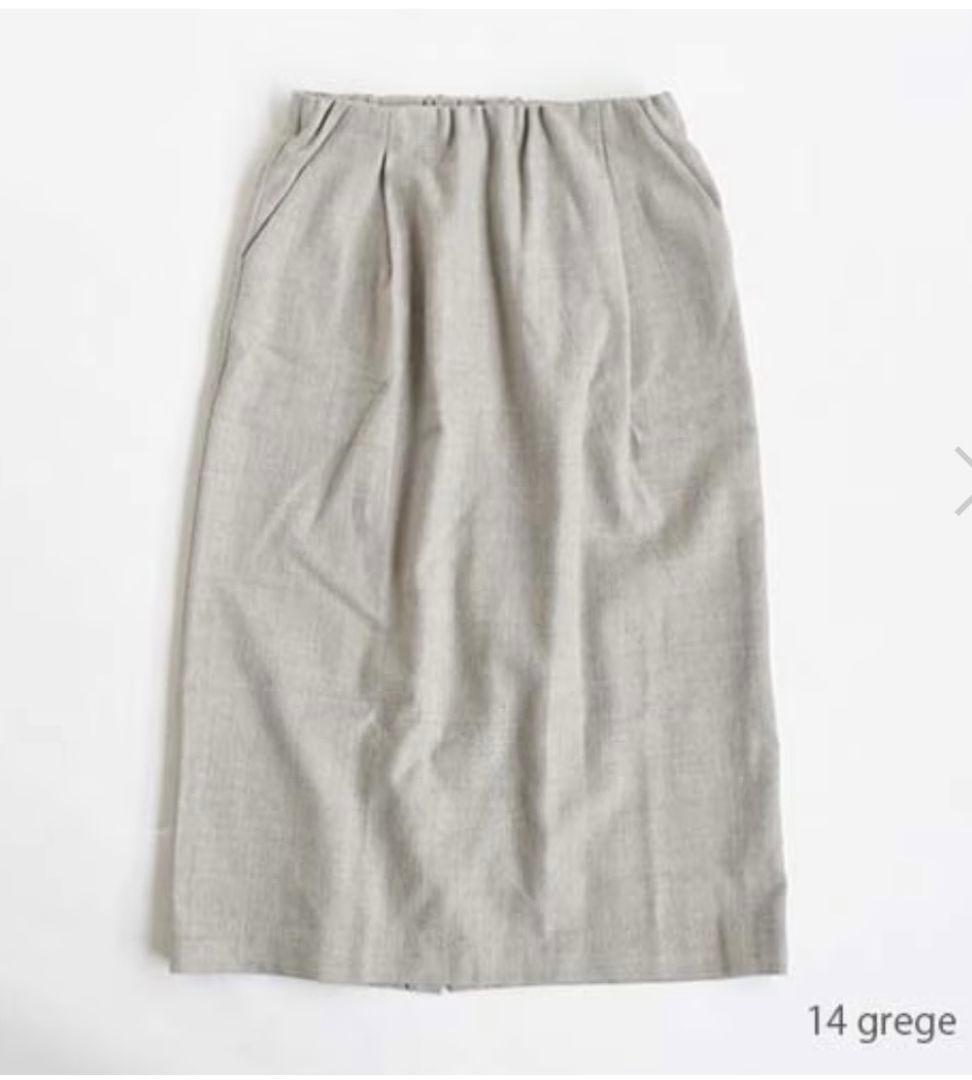 evam eva(エヴァムエヴァ) / wool skirt ウールスカート