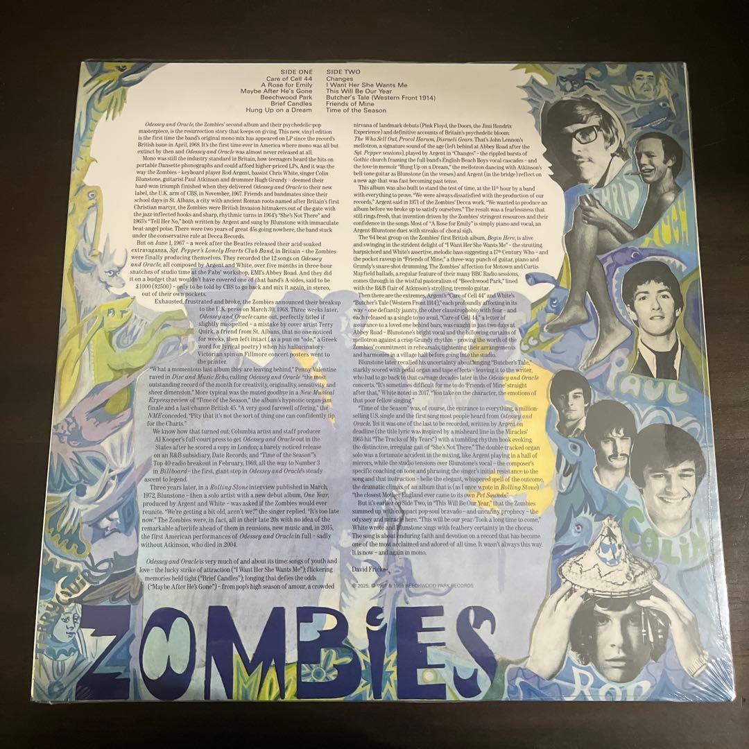 ザ・ゾンビーズ zombies Odyssey and Oracle限定レコード