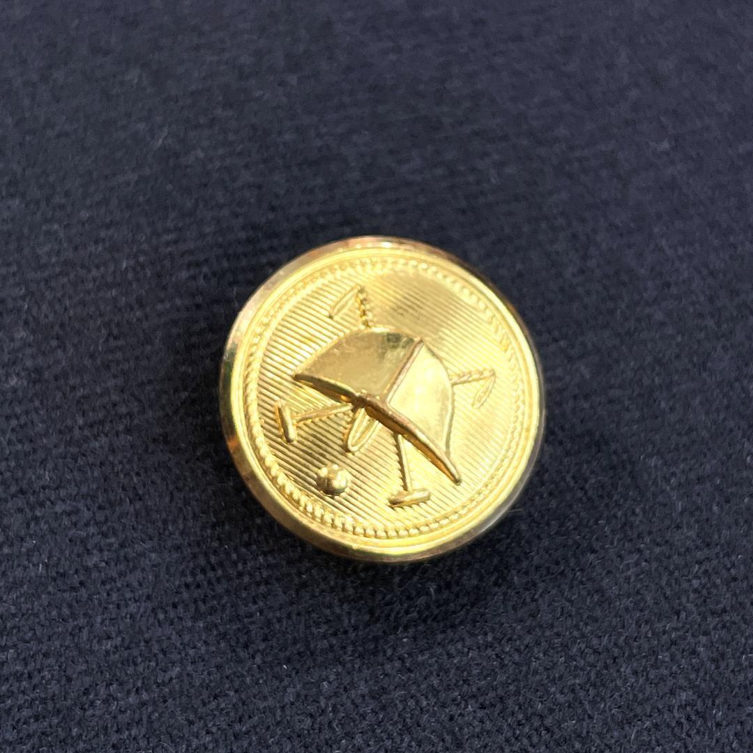 ポロラルフローレン 金ボタン ダブルレスト M テーラードジャケット 紺ブレ