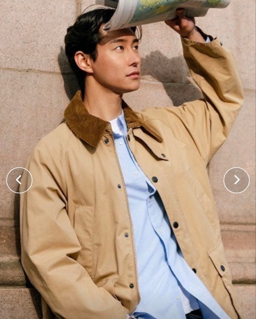 K*i様 【新品】Barbour バブアー OS Bedale ピーチスキン サ