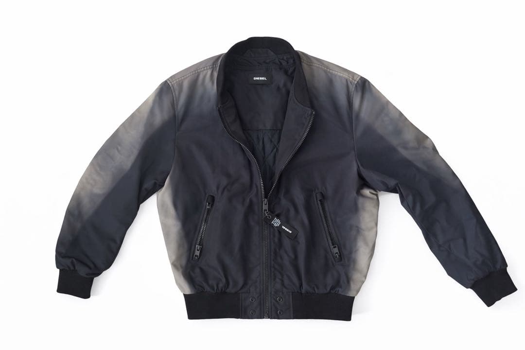 DIESEL ディーゼル MA-1 フード着脱可 内ポケット付
