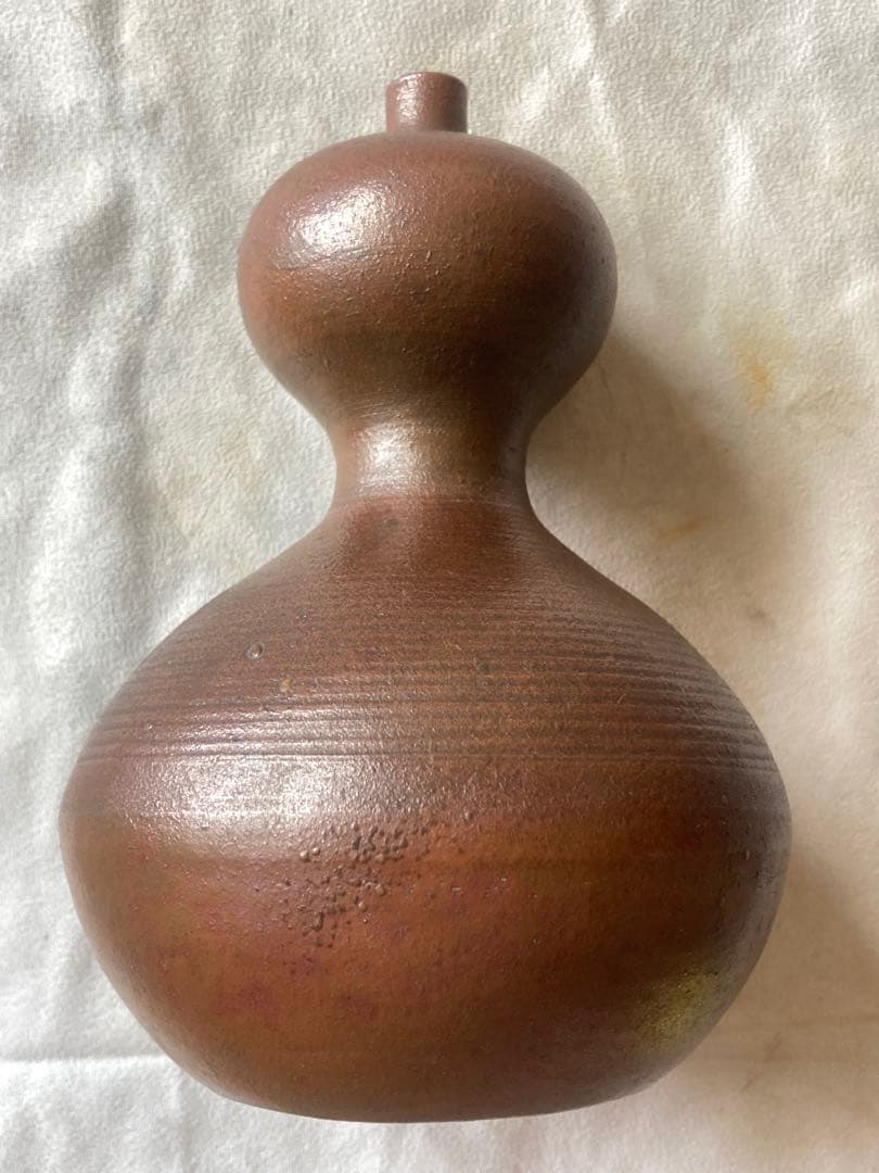 ジャンク品 備前焼 瓢徳利 詳細不明