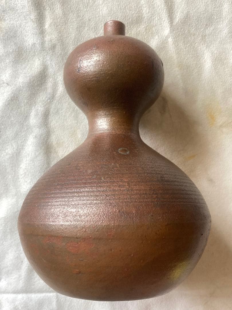 ジャンク品 備前焼 瓢徳利 詳細不明