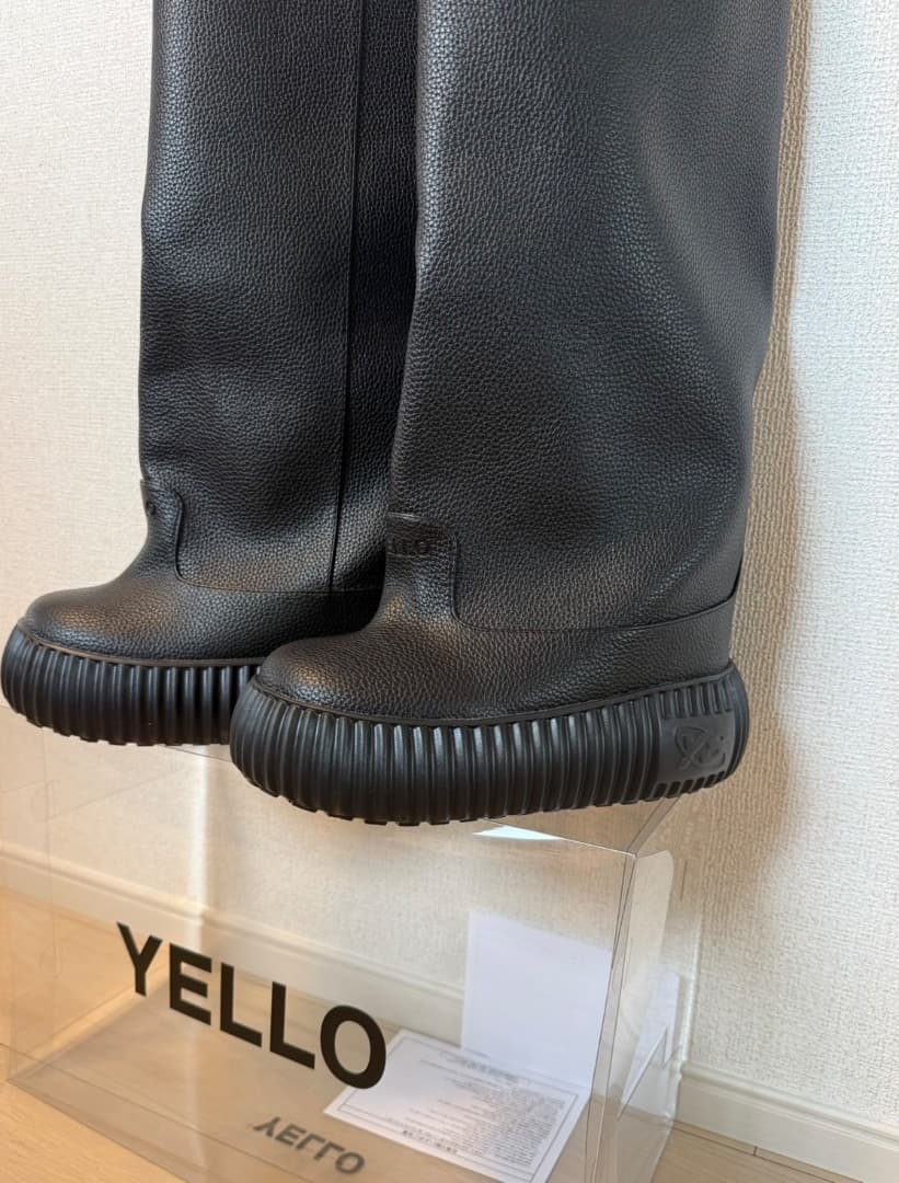 YELLO FLAT TIRE LIFTED TALL BOOTS（Mサイズ）