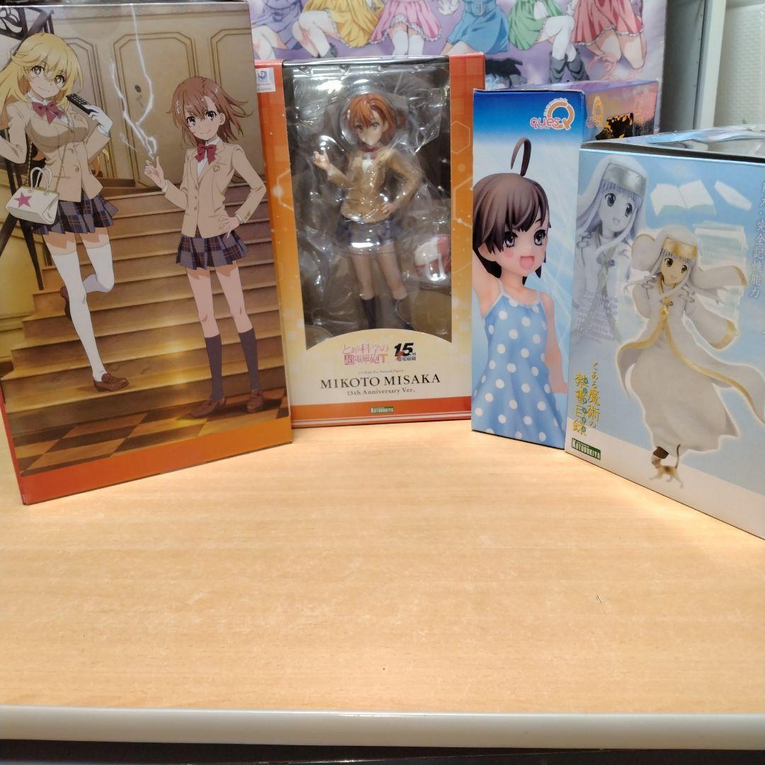 とある科学の超電磁砲&とある魔術の禁書目録　フィギュア4点セット